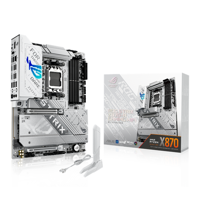 ASUS ROG Strix X870-A Gaming WiFi ATX Motherboard for AMD Socket AM5 CPUs